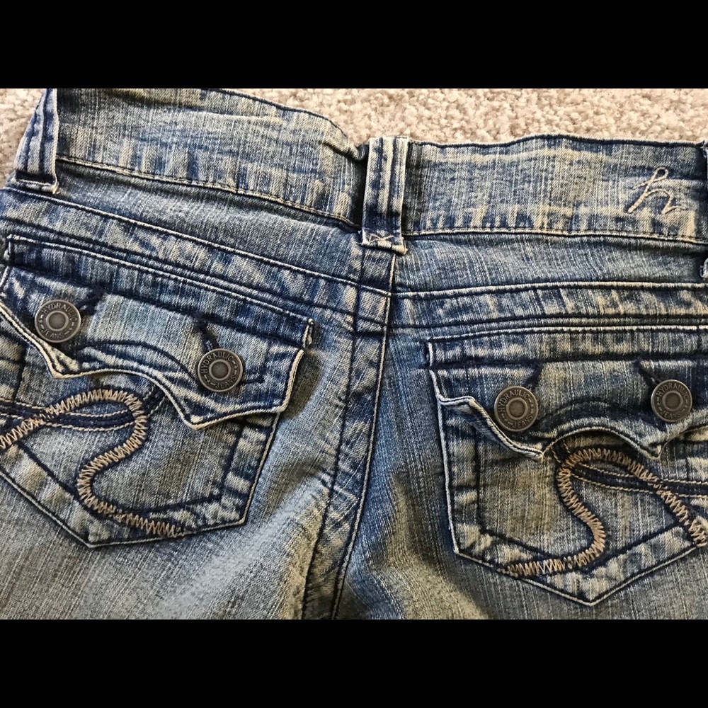 HYDRAULIC Denim SHORTS Size 1 / 2 - Picture 6 of 7